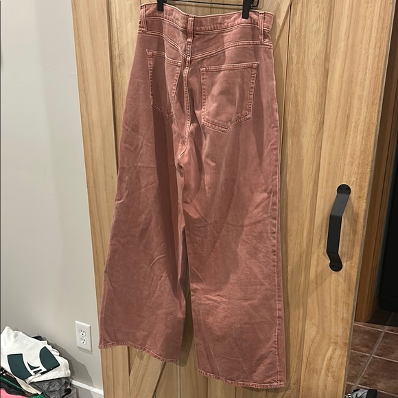 GAP High Rise Wide-Leg Jeans in Copper - Picture 3 of 3